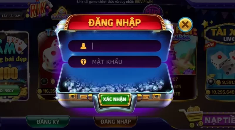 dang nhap rikvip va thao tac chuan nhat