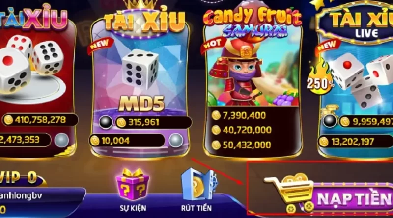 nap tien rikvip va cac phuong thuc pho bien