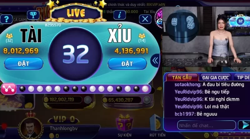 tai xiu rikvip va cach choi game hieu qua