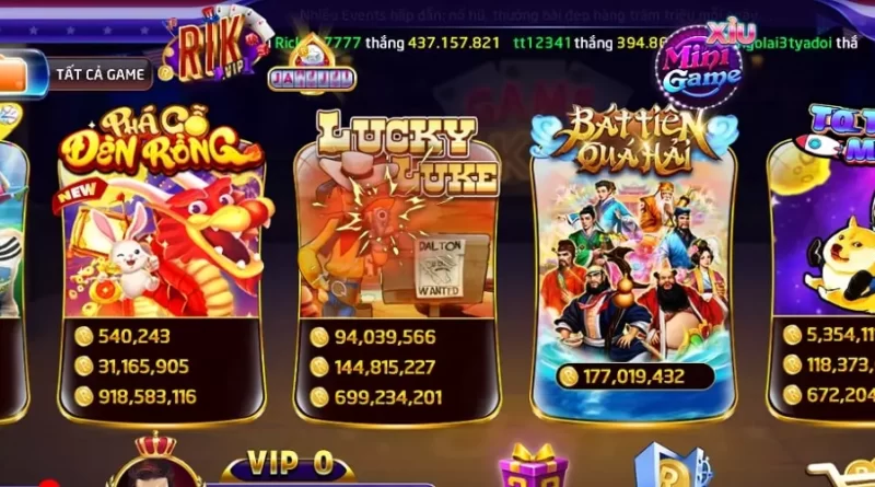 lucky luke rikvip thu van may voi vong quay mien phi