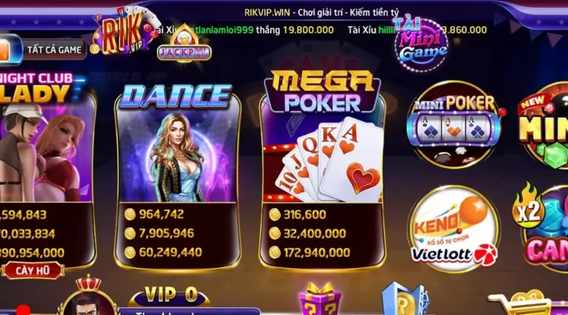 mega poker rikvip game bai doi thuong dinh cao
