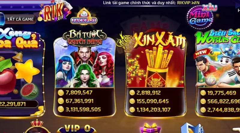 xin xam rikvip trai nghiem khong gian quay hu sieu hap dan