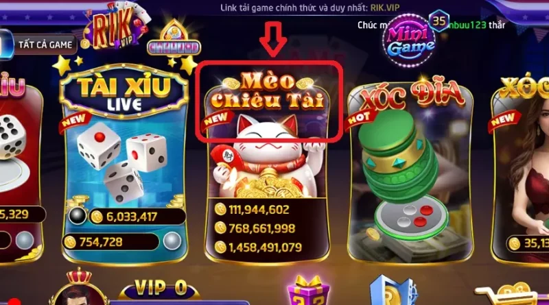 nhung meo choi meo chieu tai rikvip giup cuoc thu giau to