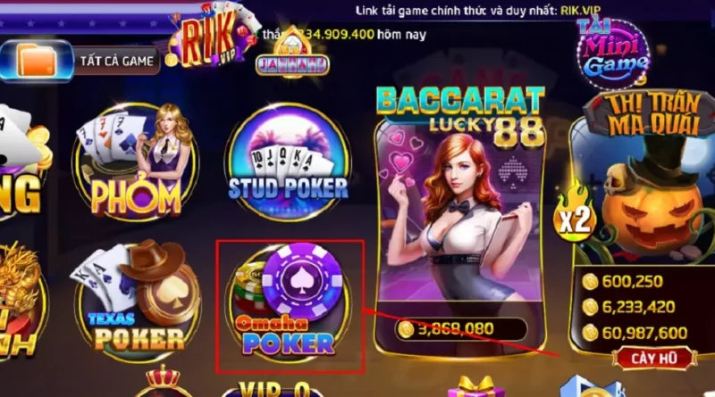omaha poker rikvip bat mi cach choi nhan thuong de dang