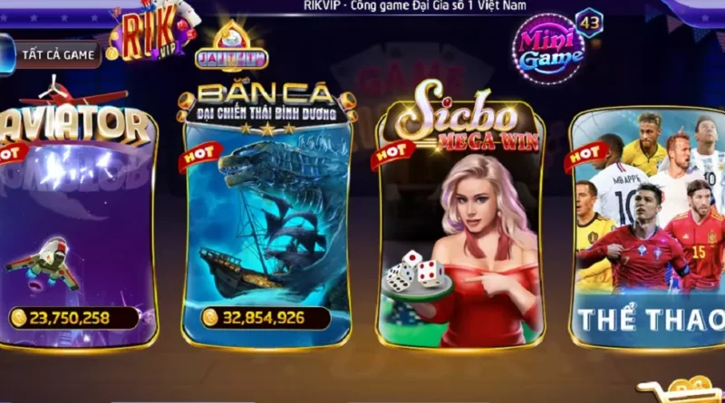 sicbo megawin rikvip trai nghiem game moi la 2024
