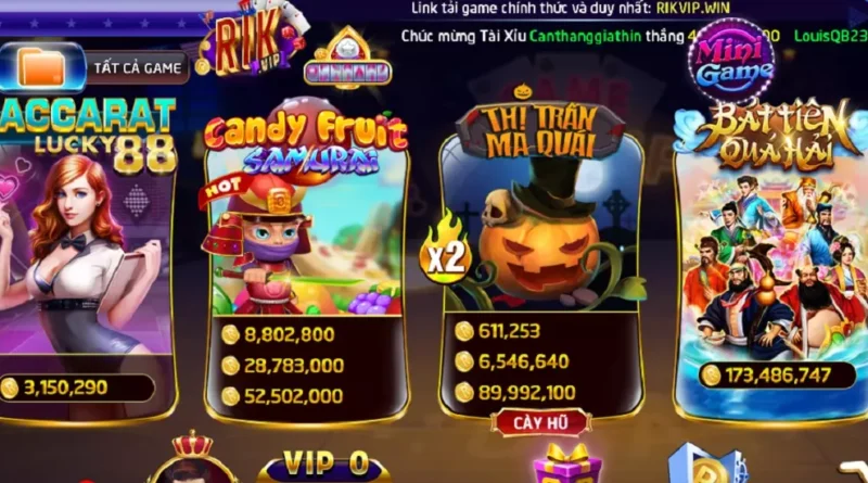 4 meo choi candy fruit rikvip cu ap dung la nhanh ve dich