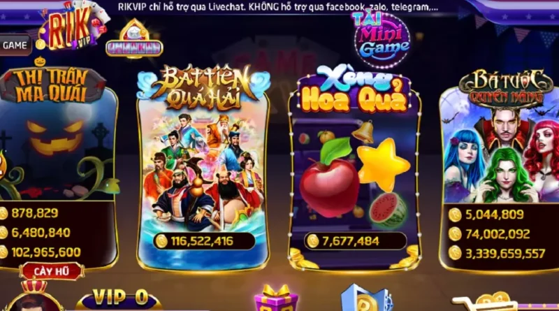 4 meo choi xeng hoa qua rikvip cho dan cuoc moi