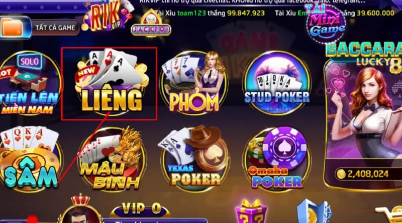 meo choi lieng rikvip sieu dinh tu cac tay bai chuyen nghiep